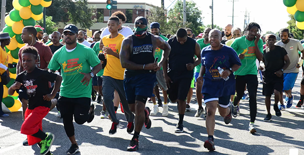 A previous African American Wellness Walk