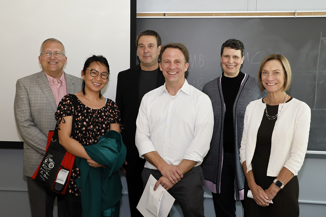 Group photo with Eric Seiber, Mike Bisesi, Kay Wolf, Don Stenta, Helen Malone, and GRA.