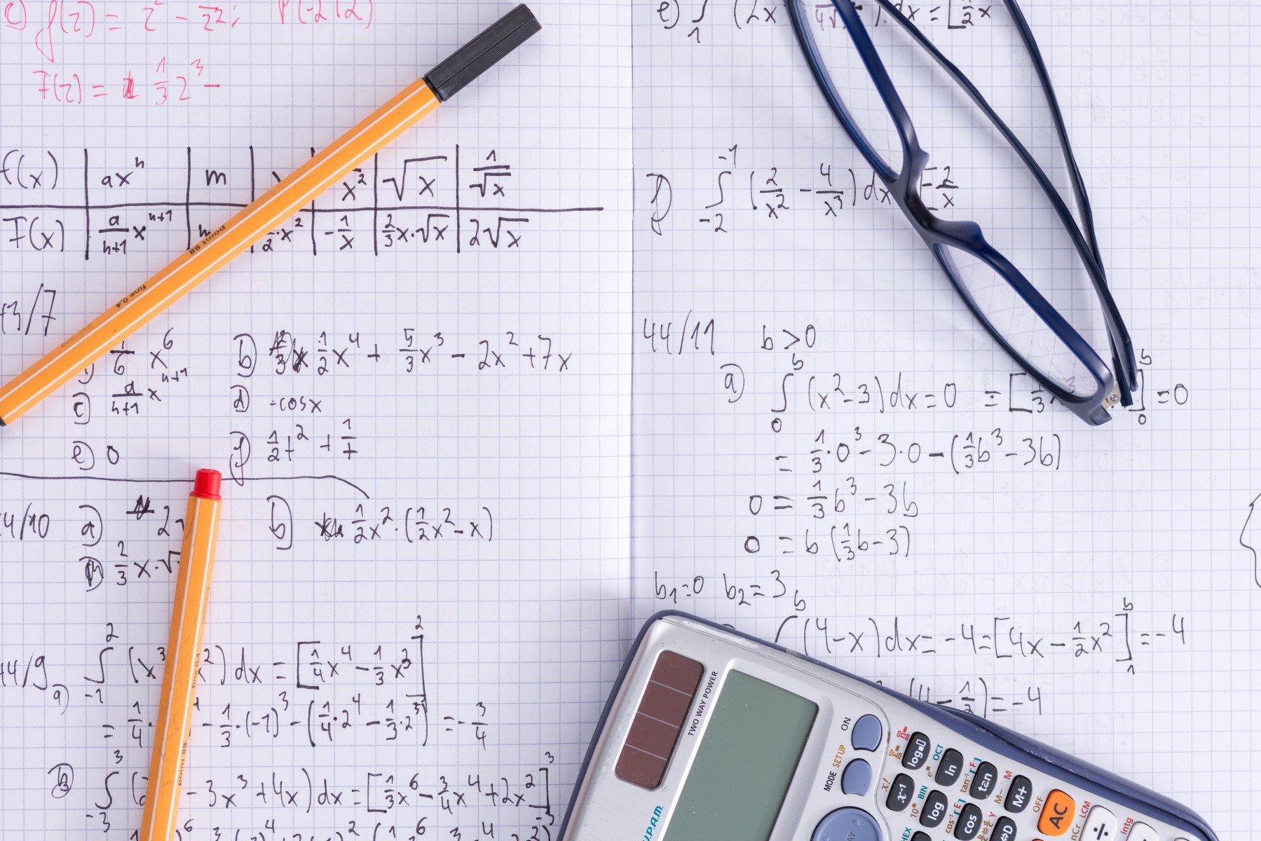 math notebook