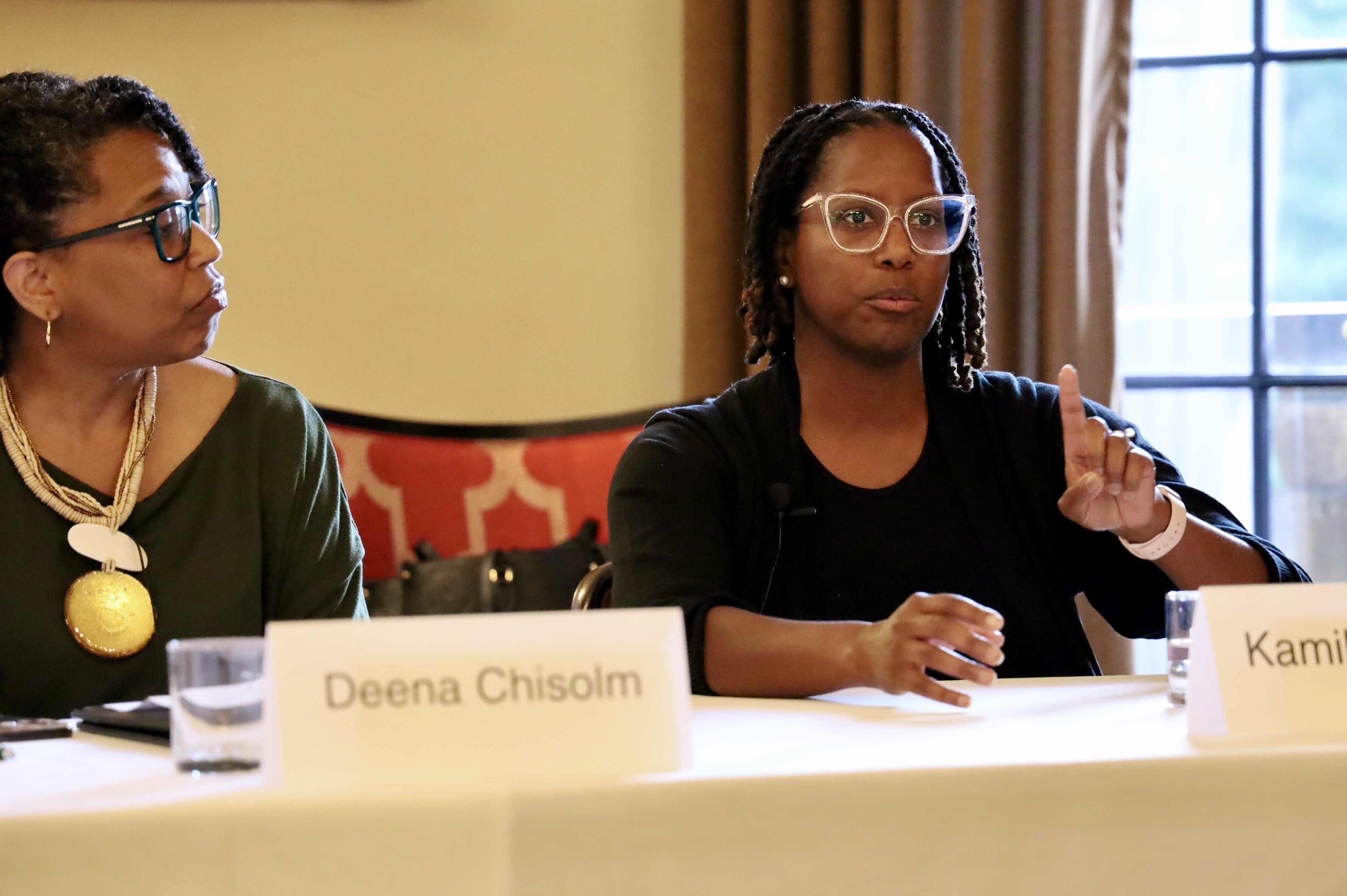 Kamilah Dixon and Deena Chisolm
