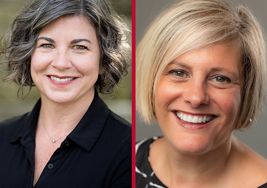 From left: Image of Misti Crane and image of Kynthia Droesch