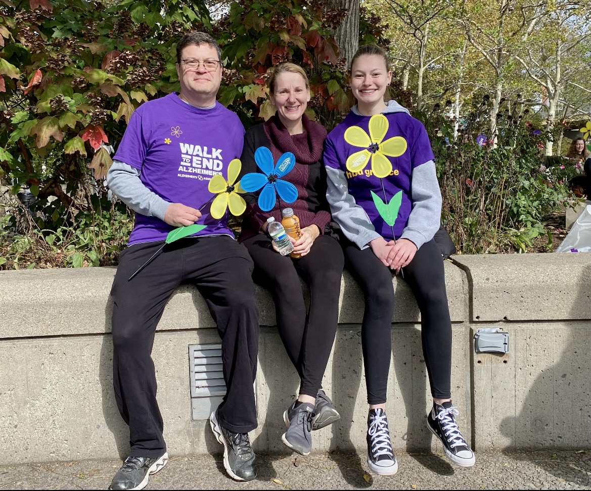 Shawn Cruze, Ivona Pietrakiejew-Cruze and Katherine Cruze.