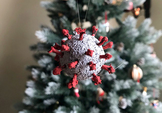 Liz Klein's COVID-19 ornament