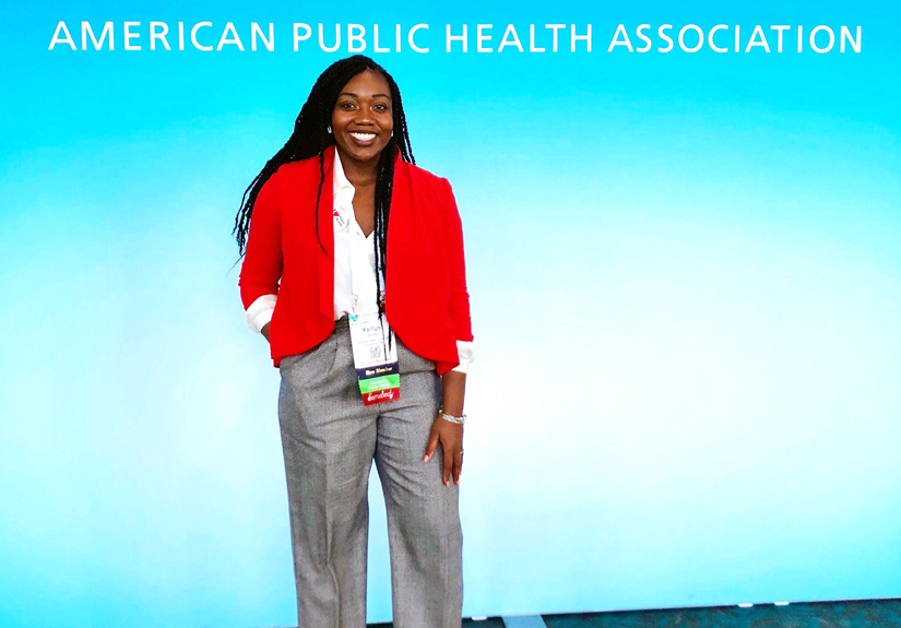 Third-year BSPH student Kaitlyn Jones