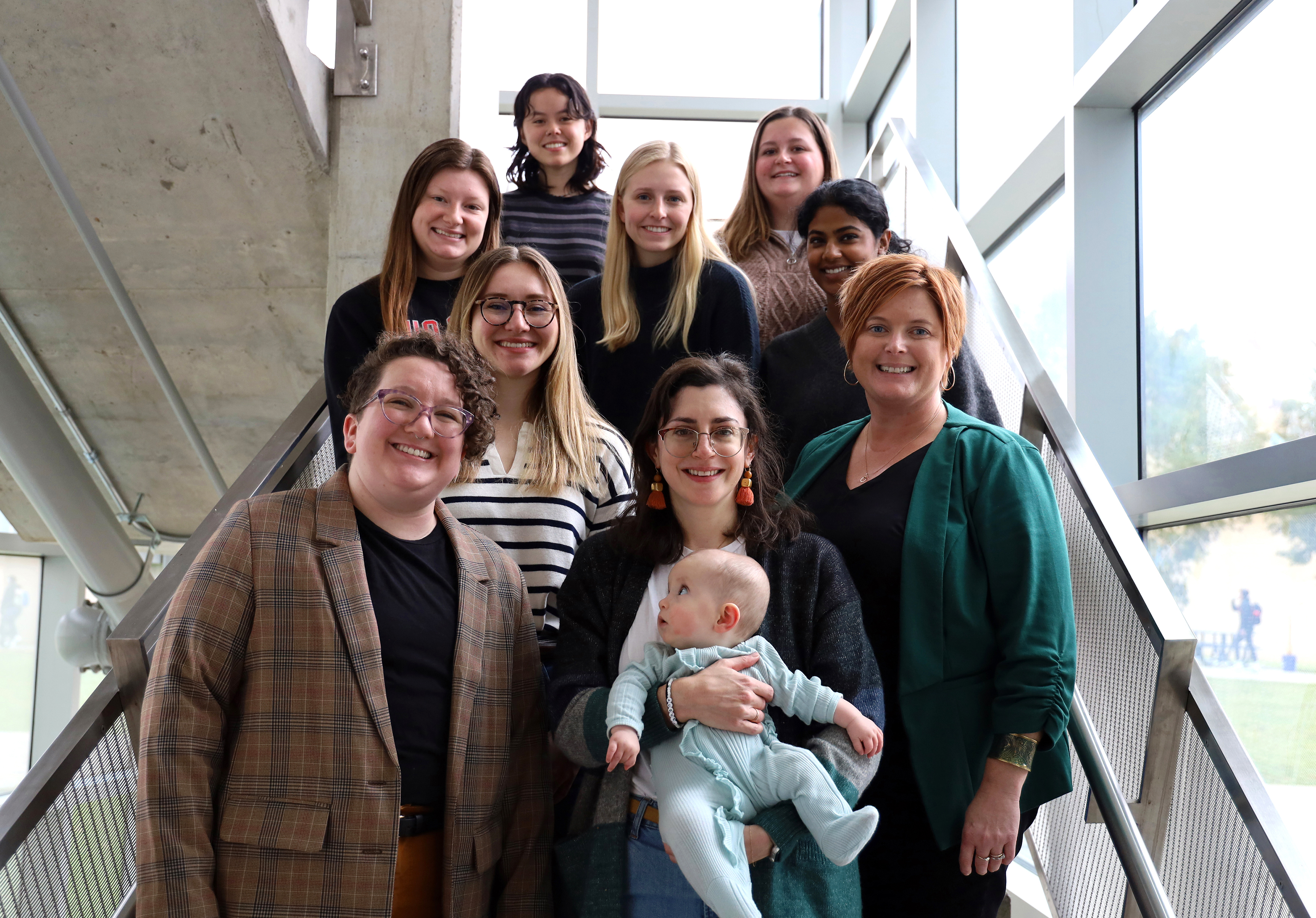 Members of Joanne Patterson's lab