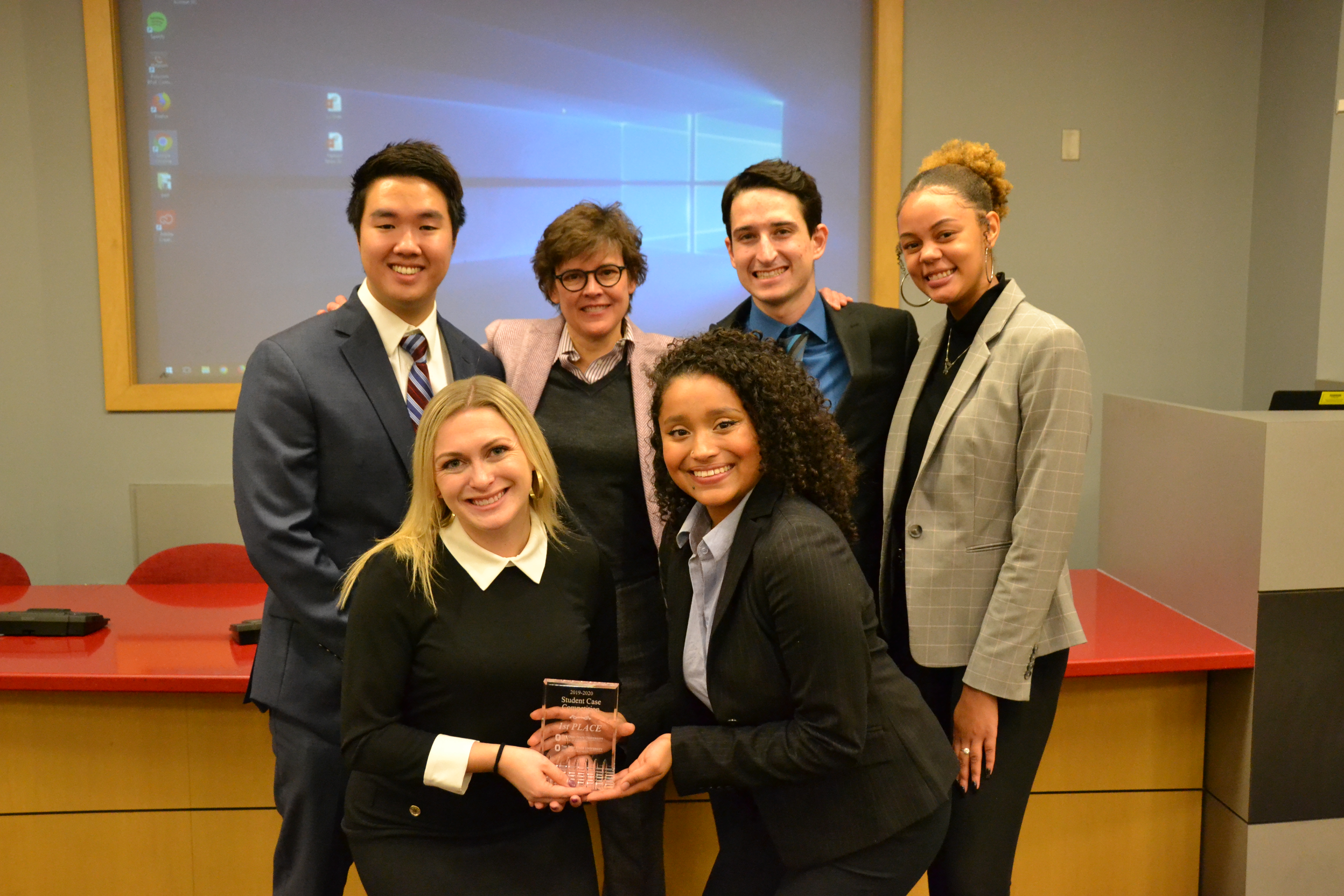 Sofia Herrera, Chelsea Moore, Rebecca Plasky, Brian O’Rouke, and Jack Agrasuta