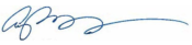 Dean Amy Fairchild's signature