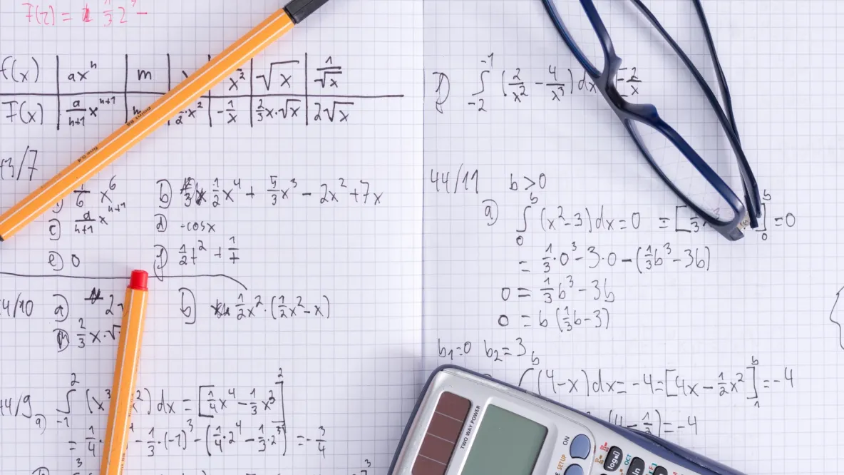 math notebook