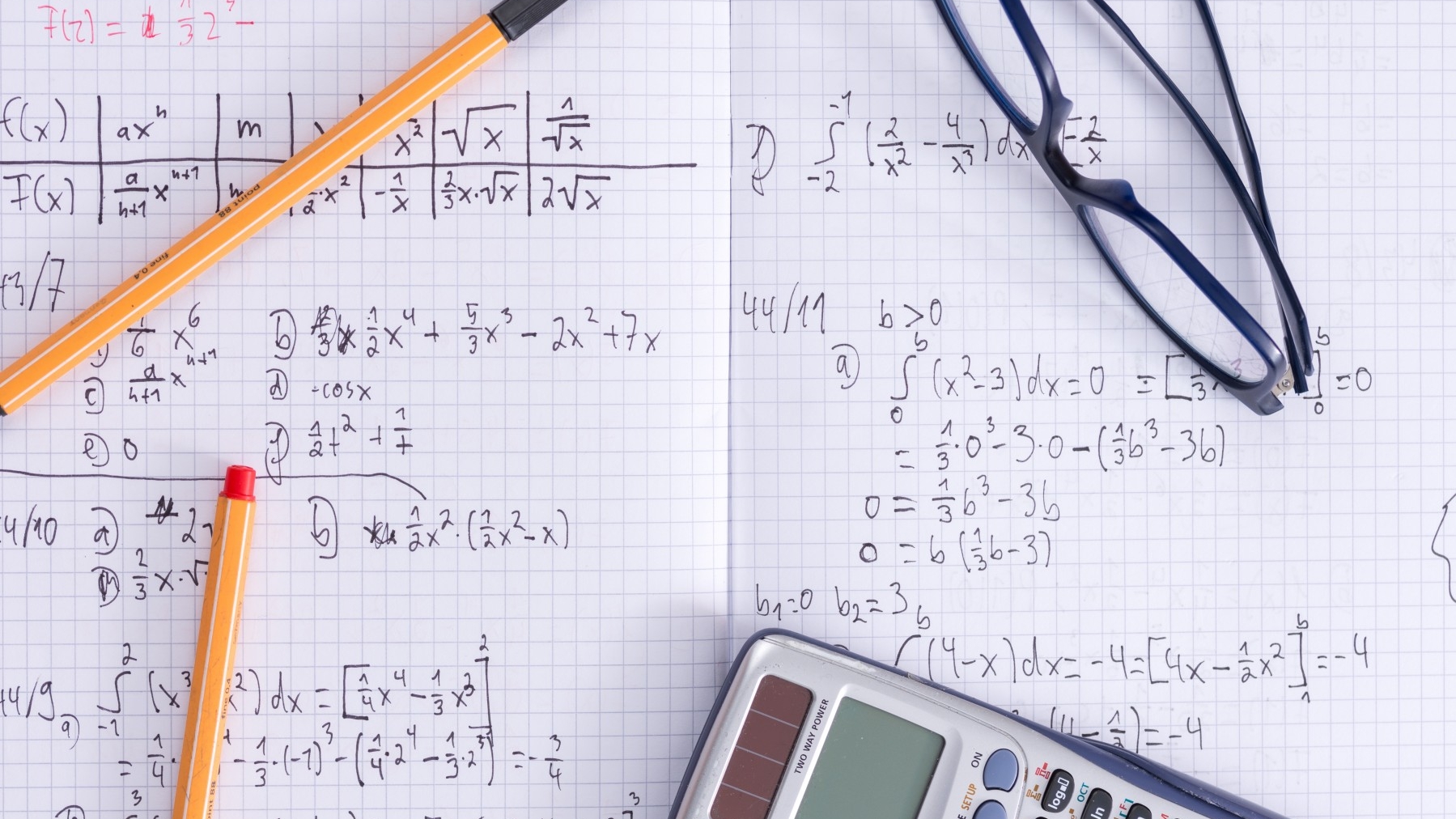 math notebook