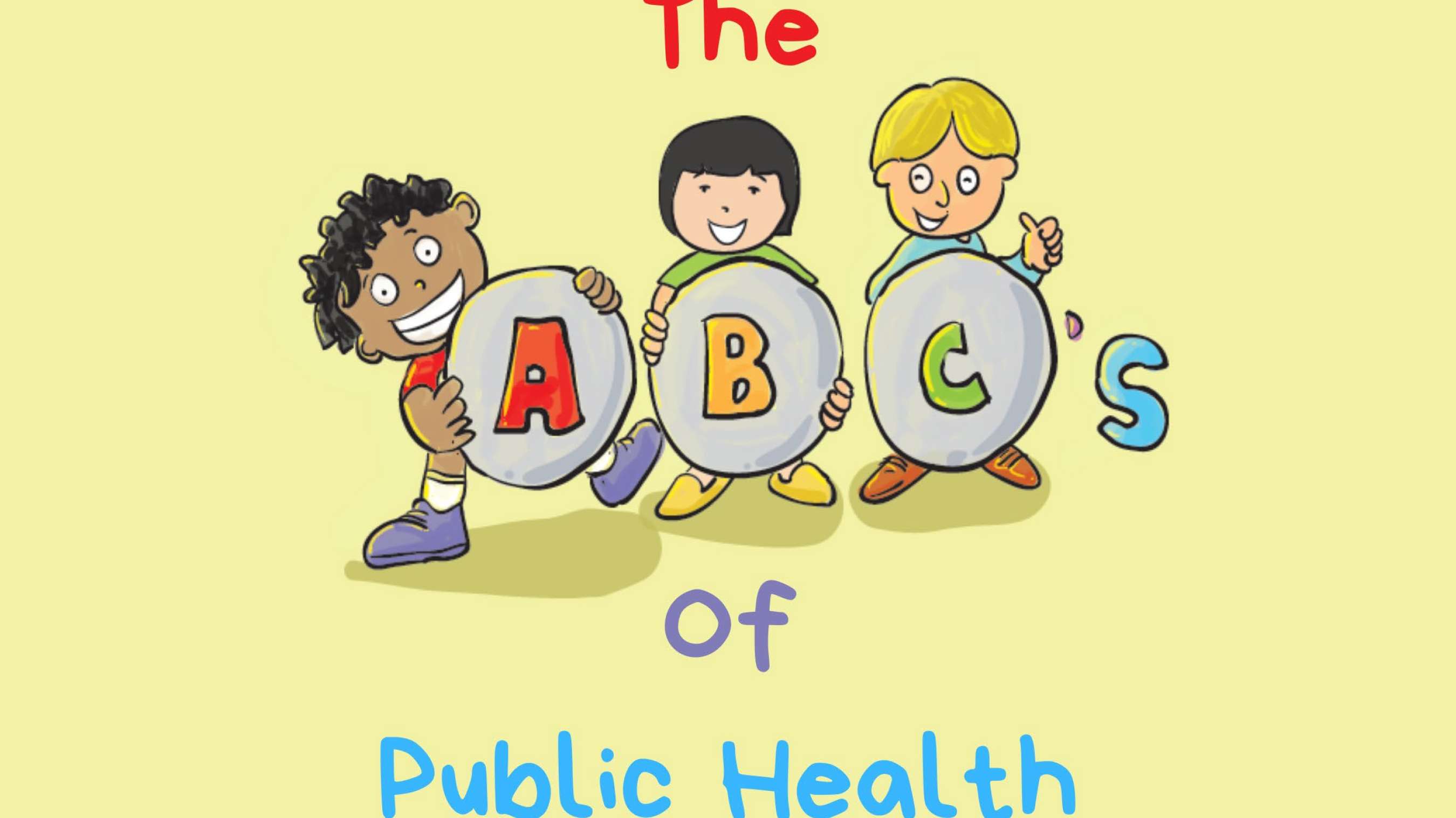 Book cover with illustration and text 'The ABCs of Public Health'