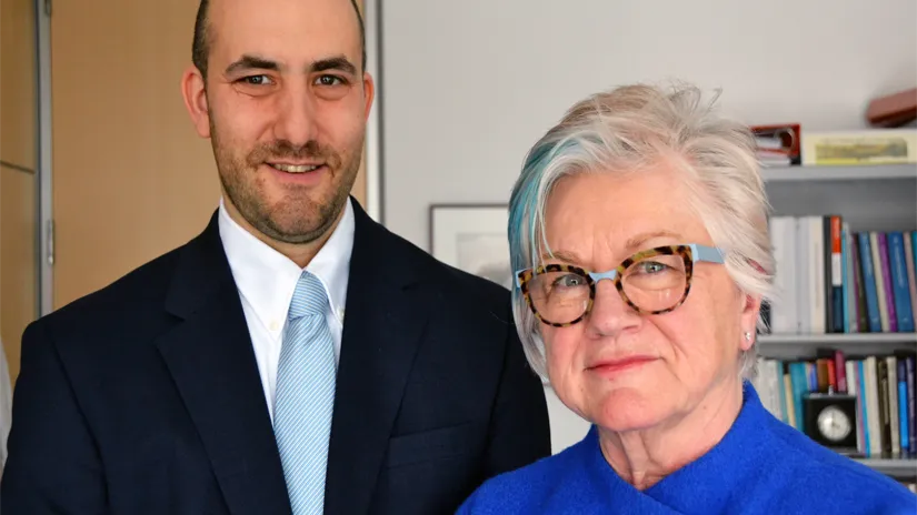 Micah Berman and Mary Ellen Wewers