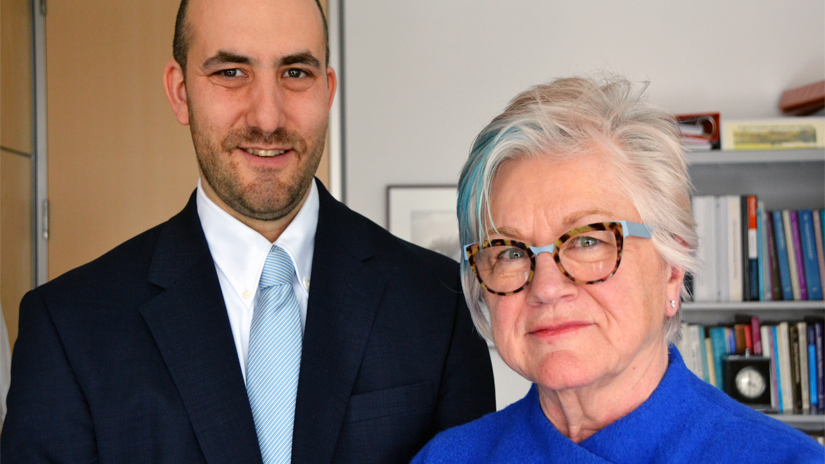 Micah Berman and Mary Ellen Wewers
