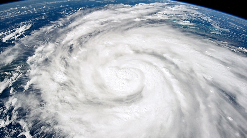 Photo of Hurricane Ian from space