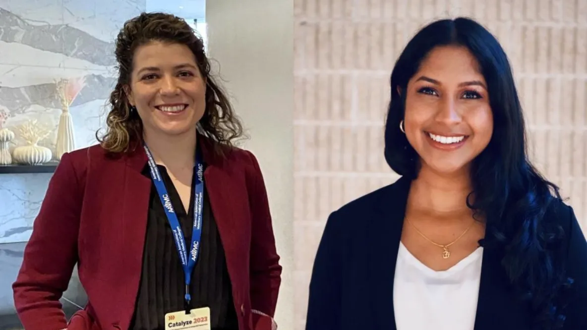 Andrea Bessler and Pallavi Oruganti