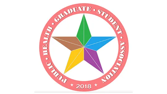 Logo for the Public Health Graduate Student Association