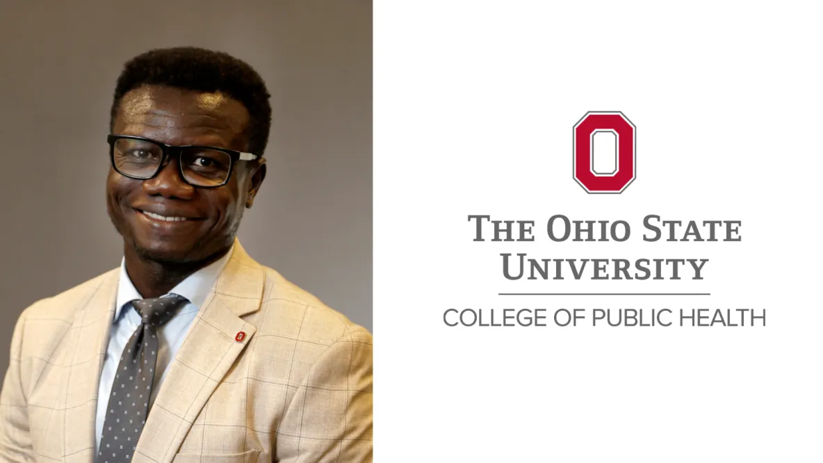 Macarius Donneyong and The Ohio State University College of Public Health logo