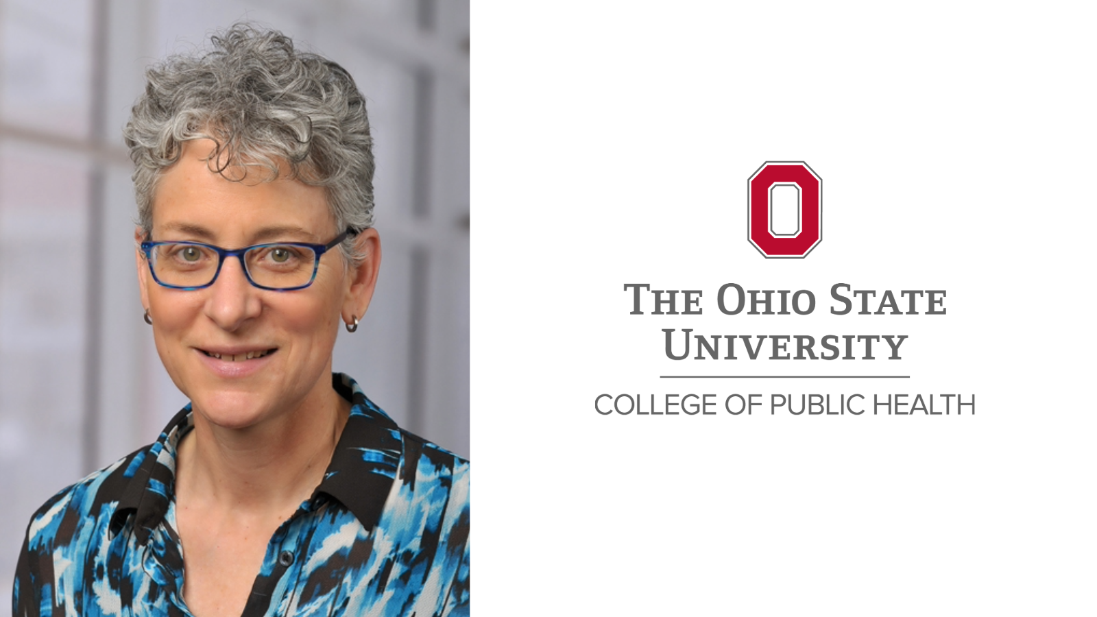 Marielle Brinkman and the College of Public Health logo
