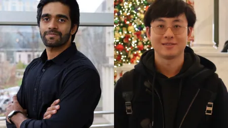 Balaji Ramesh and Lingpeng (Andrew) Shan.