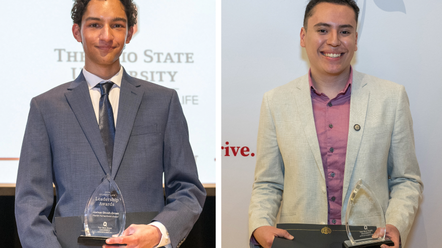 Joshua Ghosh-Groen (left) and Alex Ochoa