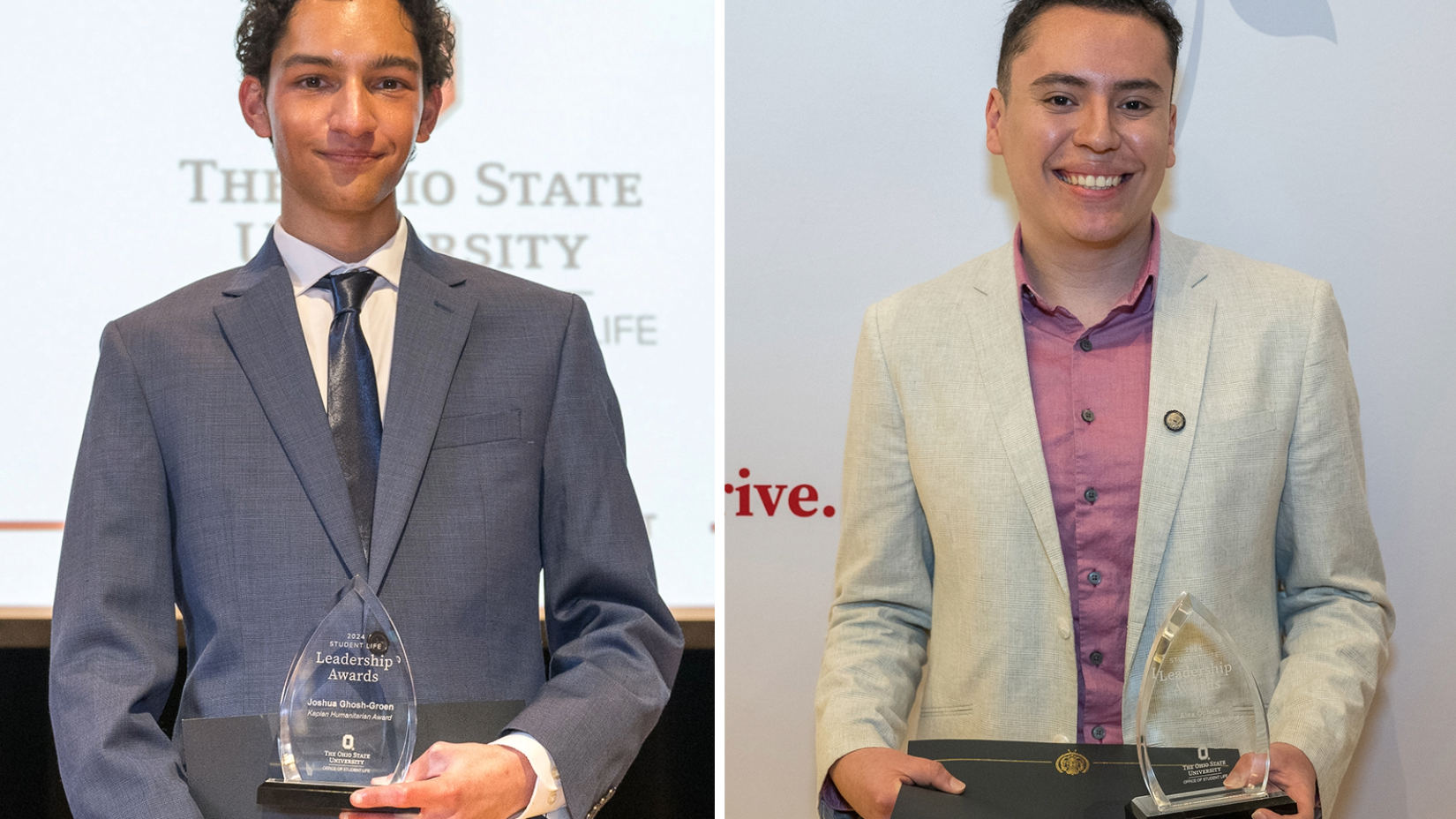 Joshua Ghosh-Groen (left) and Alex Ochoa