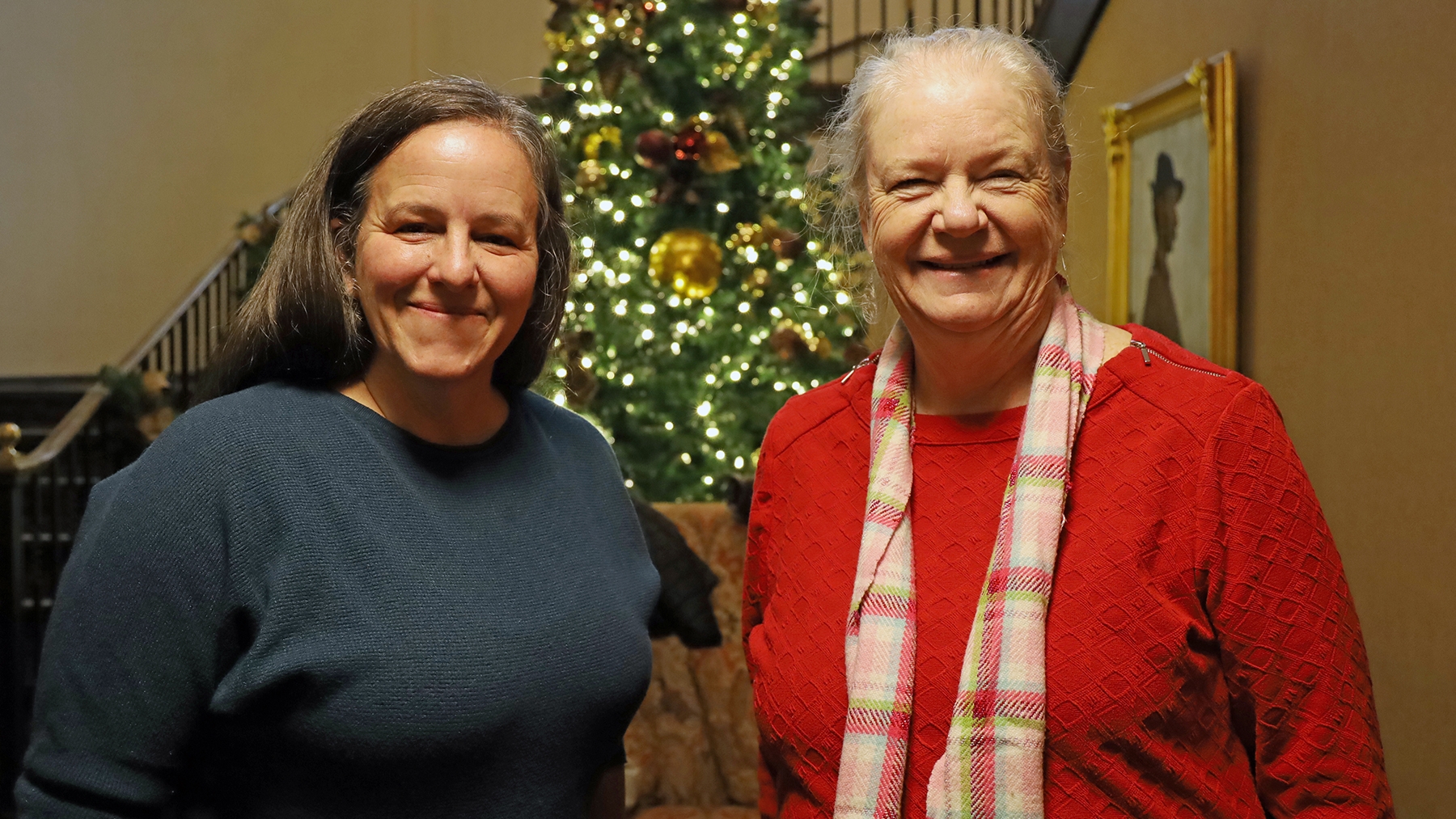 Karen Reider and Karla Zadnik pose for a photo