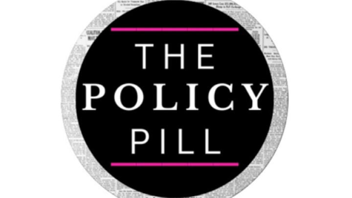 Student org logo, The Pill Policy