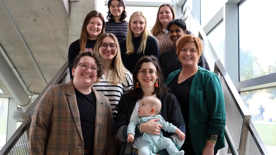 Members of Joanne Patterson's lab
