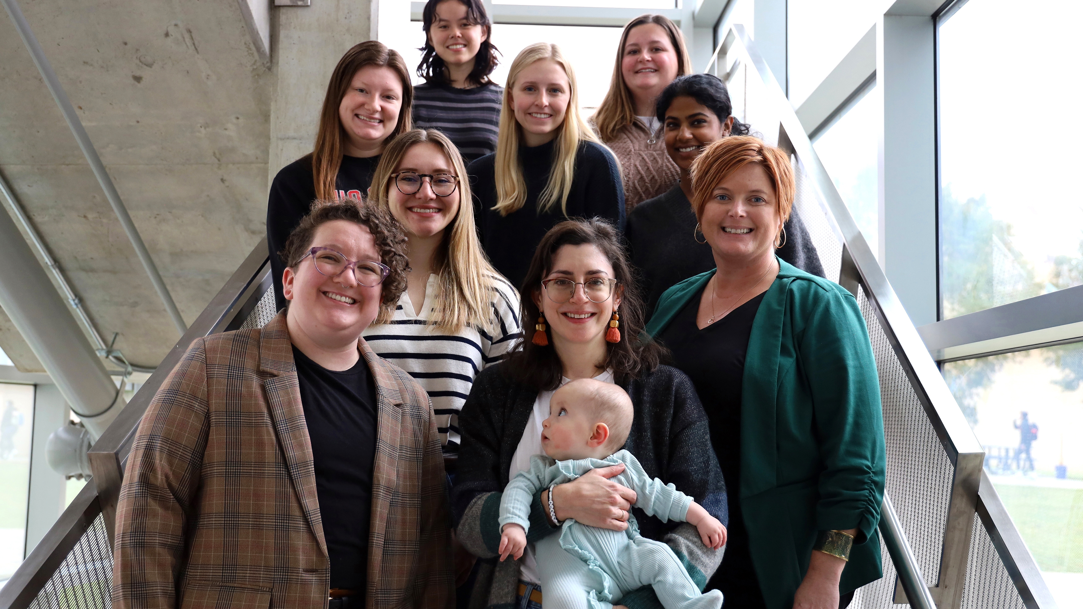 Members of Joanne Patterson's lab