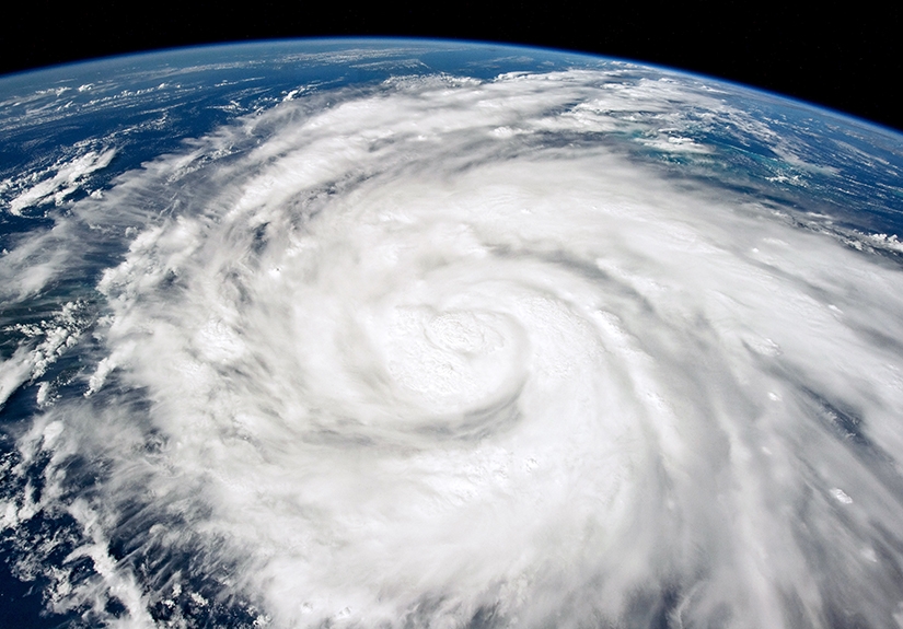 Photo of Hurricane Ian from space