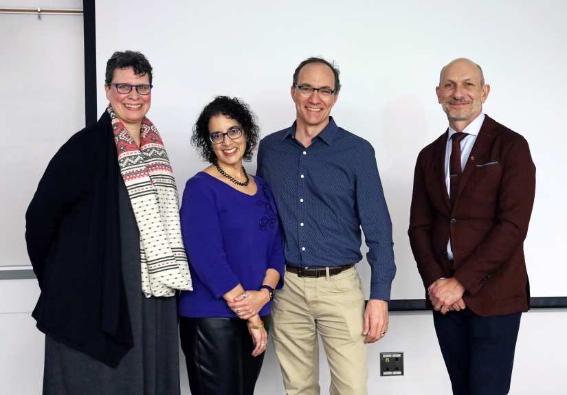 Helen Malone, Tasleem Padamsee, Kelly Garrett and Patrick Louchouarn